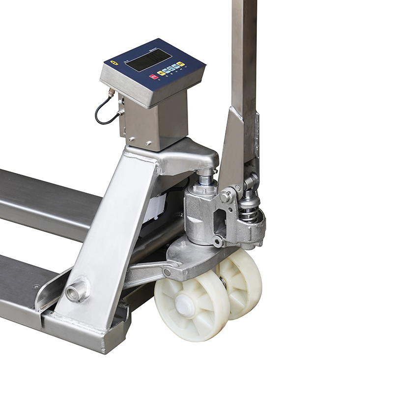 Transpaletă cu cântărire manuală din oțel inoxidabil SCZ-S20-304 Transpaletă cu cântărire manuală din oțel inoxidabil SCZ-S20-304