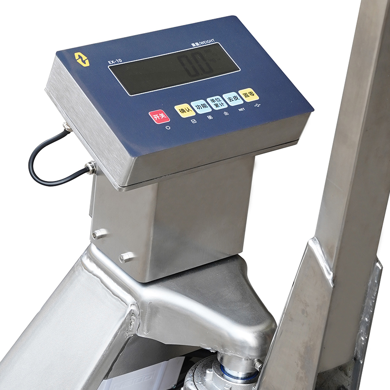 Transpaletă cu cântărire manuală din oțel inoxidabil SCZ-S20-304 Transpaletă cu cântărire manuală din oțel inoxidabil SCZ-S20-304