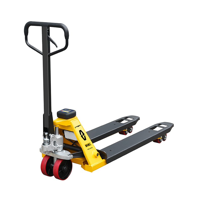Mini transpalet cu cântărire manuală Mini transpalet cu cântărire manuală
