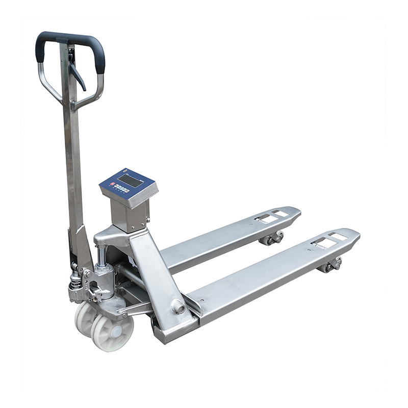 Transpaletă cu cântărire manuală din oțel inoxidabil SCZ-S20-304 Transpaletă cu cântărire manuală din oțel inoxidabil SCZ-S20-304