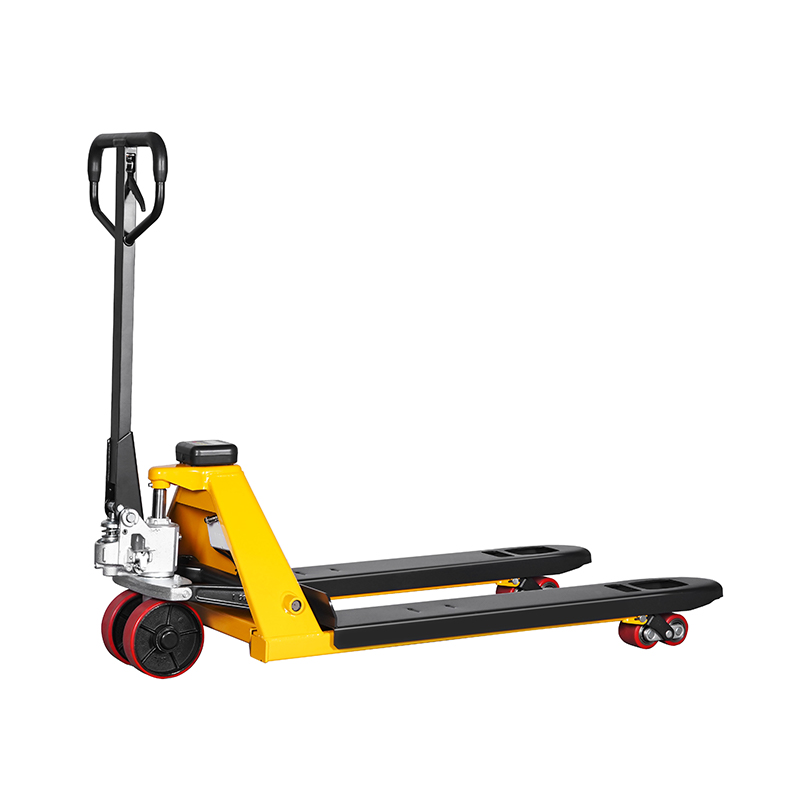 Mini transpalet cu cântărire manuală Mini transpalet cu cântărire manuală