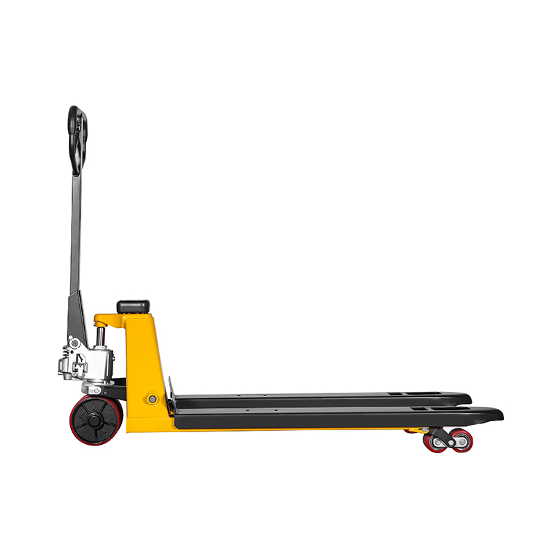 Mini transpalet cu cântărire manuală Mini transpalet cu cântărire manuală