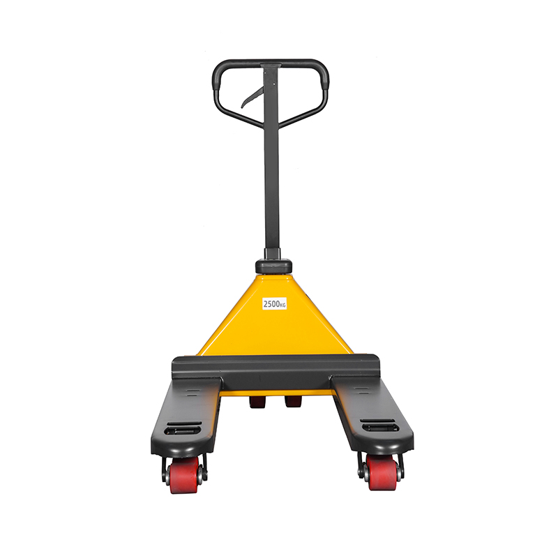 Mini transpalet cu cântărire manuală Mini transpalet cu cântărire manuală