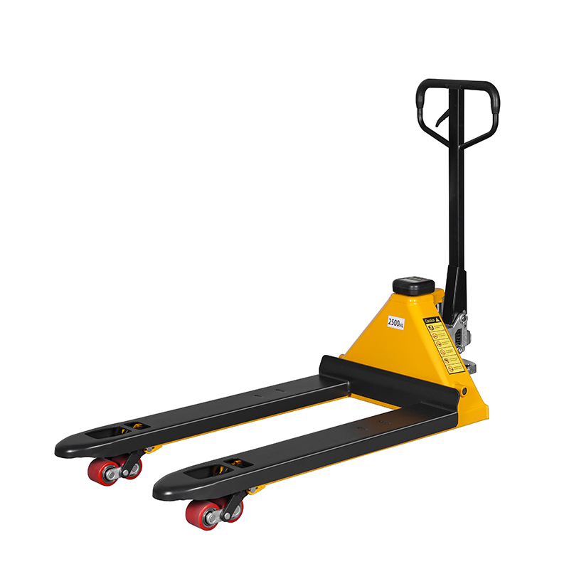 Mini transpalet cu cântărire manuală Mini transpalet cu cântărire manuală