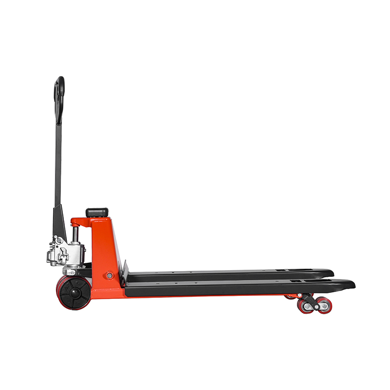 Mini transpalet cu cântărire manuală Mini transpalet cu cântărire manuală