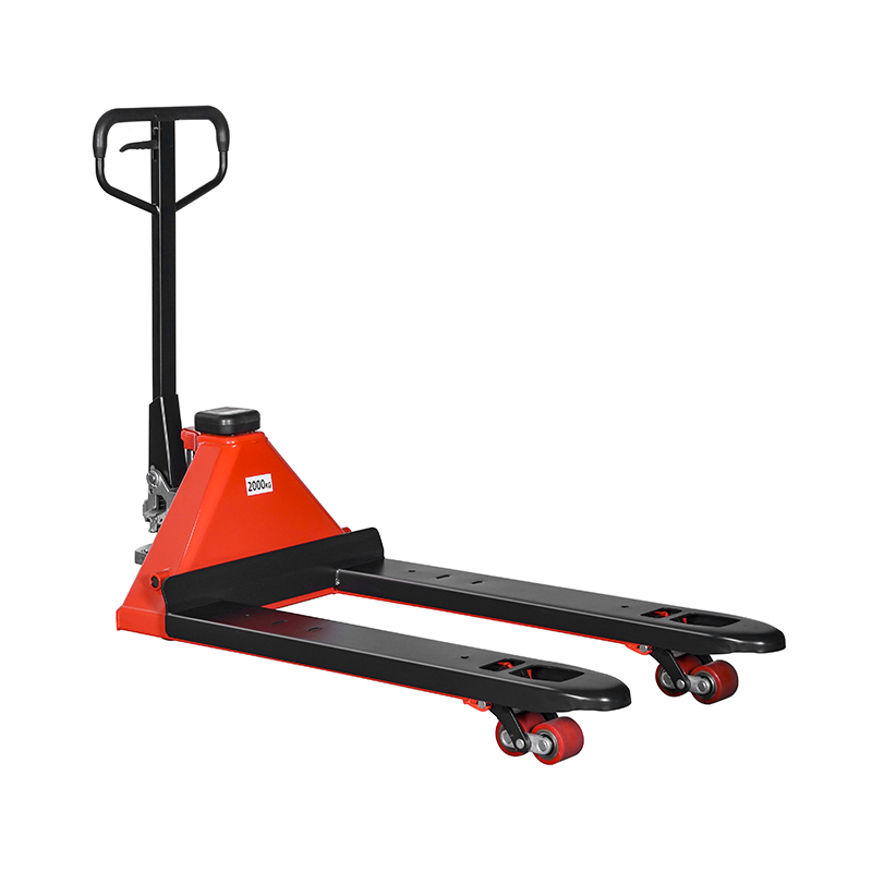 Mini transpalet cu cântărire manuală Mini transpalet cu cântărire manuală